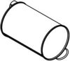 DINEX 49335 Middle-/End Silencer